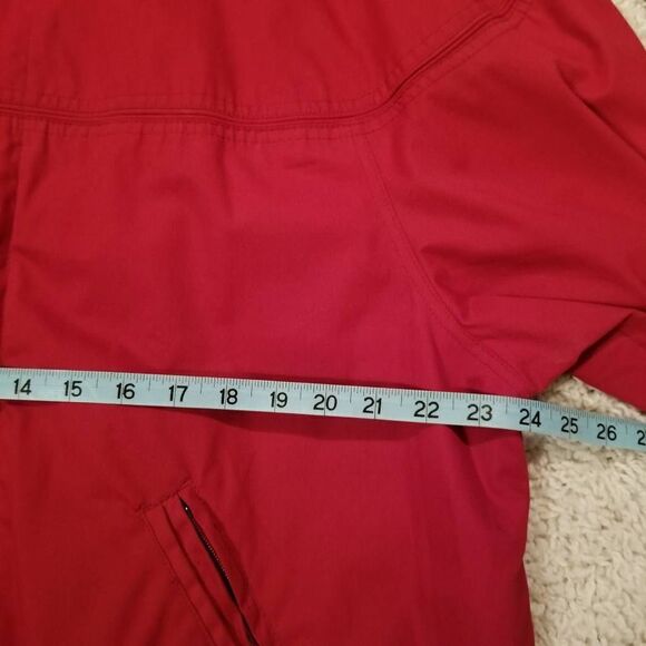 Vintage Haband Red Bomber Jacket L - Picture 4 of 8